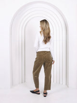 Toni Corduroy Jeans - Sage