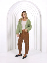 Toni Corduroy Jeans - Tan