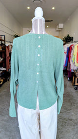 Alira Knit - Matcha Green