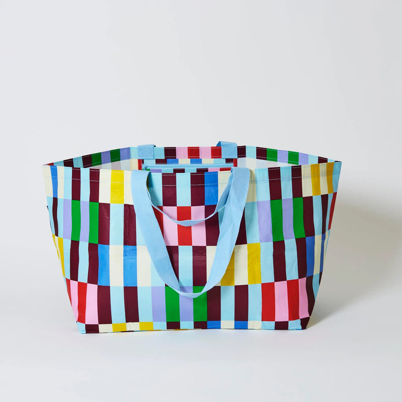 Multi Stripe Oversized Tote