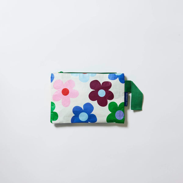 Sunny Floral Mini Zip Pouch