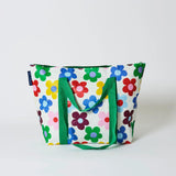 Sunny Floral Zip Medium Tote