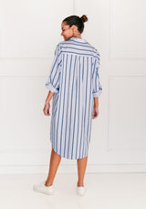 Soul Sparrow Stripe Dress - Blue