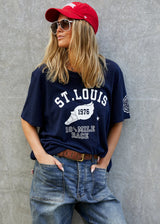 St Lewis Tee - Navy
