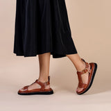 EOS Slays Sandal - Brandy