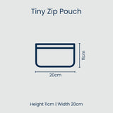 Geo Floral Tiny Zip Pouch
