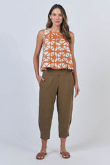 Linen Top - Urchin