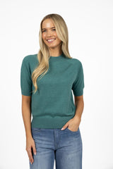 Aurora Top - Turquoise