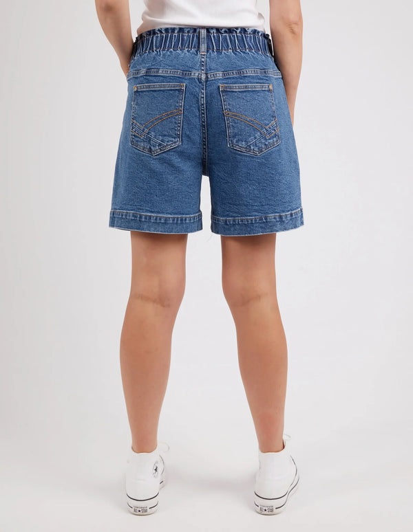 Atlas Denim Short Dark Blue