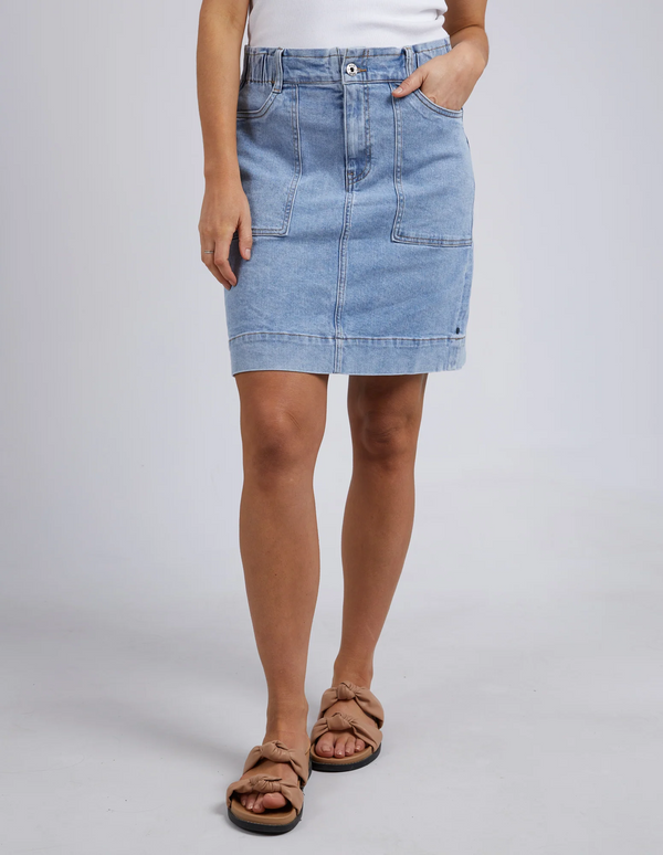 Atlas Denim Skirt