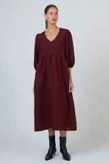 Redwood Linen Dress
