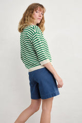 Gwynver Jumper Mini Cornish Island - Ecru