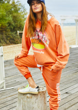 Vintage Back Beach Sweat - Faded Orange