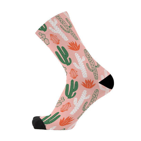 Blushing Cactus - Bamboo Socks