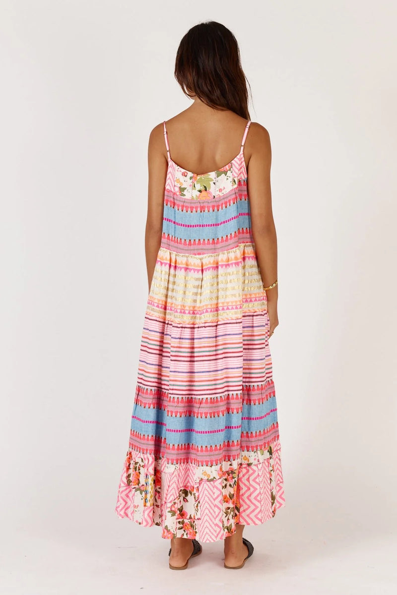 Corfu Maxi Dress - Patch