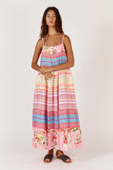 Corfu Maxi Dress - Patch