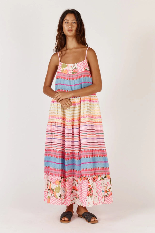 Corfu Maxi Dress - Patch