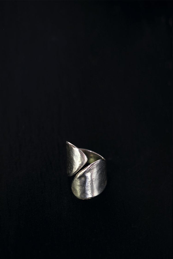 Silver Curve RIng - Ewa Trabal Jewelry