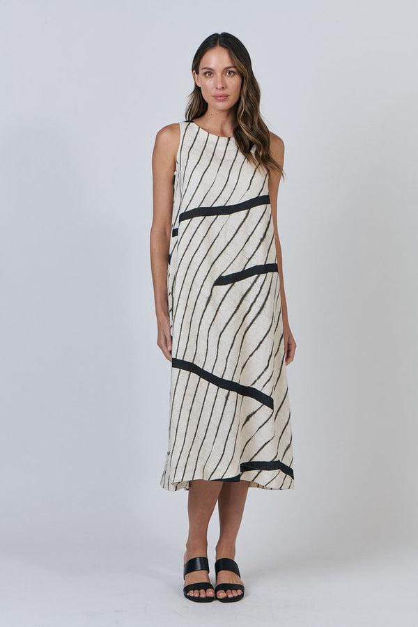 Linen Dress - Isobars