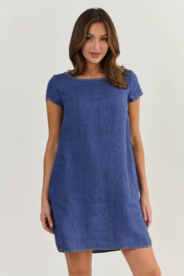 Linen Dress - Delta