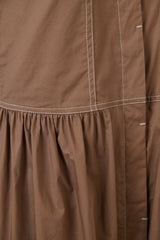 Poplin Dress - Cookie