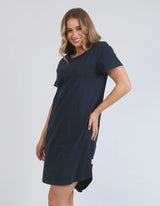 Easy Living Dress Navy