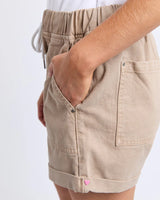 Emma Relaxed Short - Latte