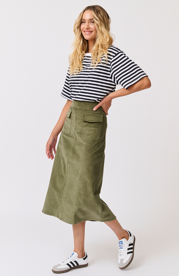 Astrid Skirt - Thyme