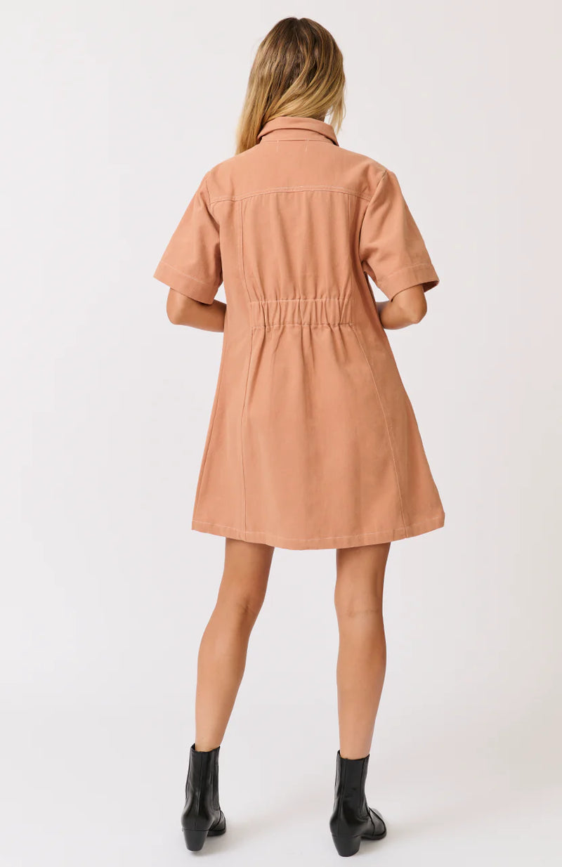 Hallie Dress - Toffee