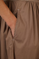 Poplin Dress - Cookie