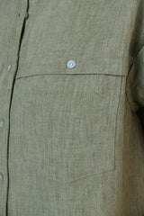 Linen Top - Artichoke