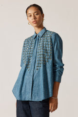 Puttin on the Ritz Shirt - Denim
