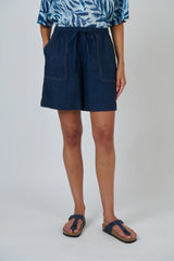 Linen Shorts - Eclipse