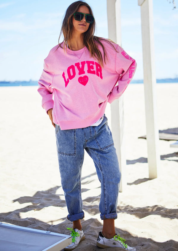 Lover Sweat - Pink Marle