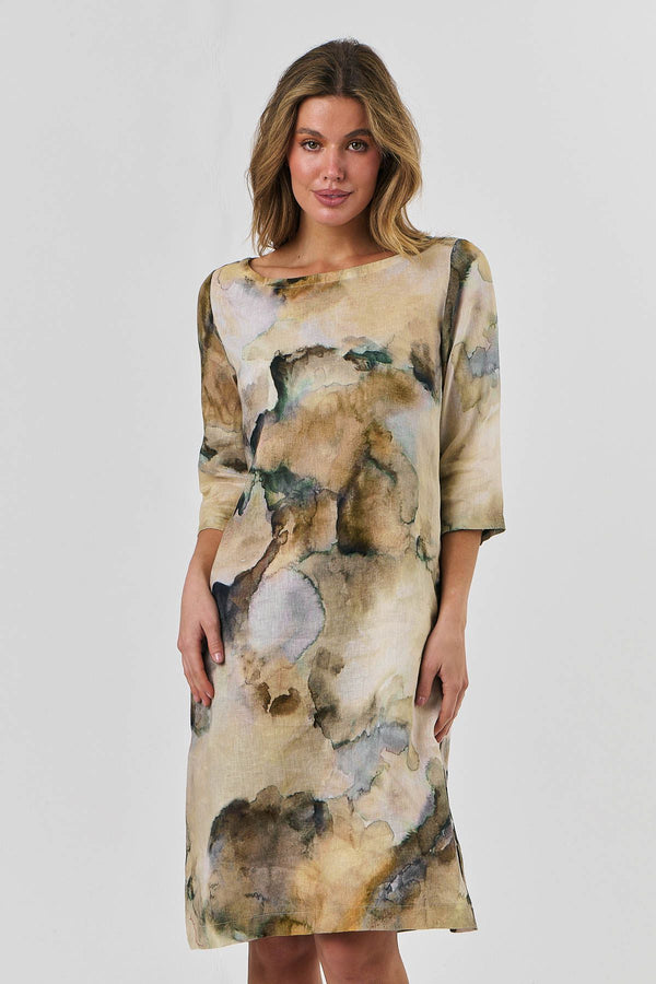 Midi Dress - Marble