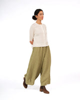 Australian Merino Wool Cardigan - Milk