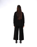 Manuel Australian Merino Sweater - Black
