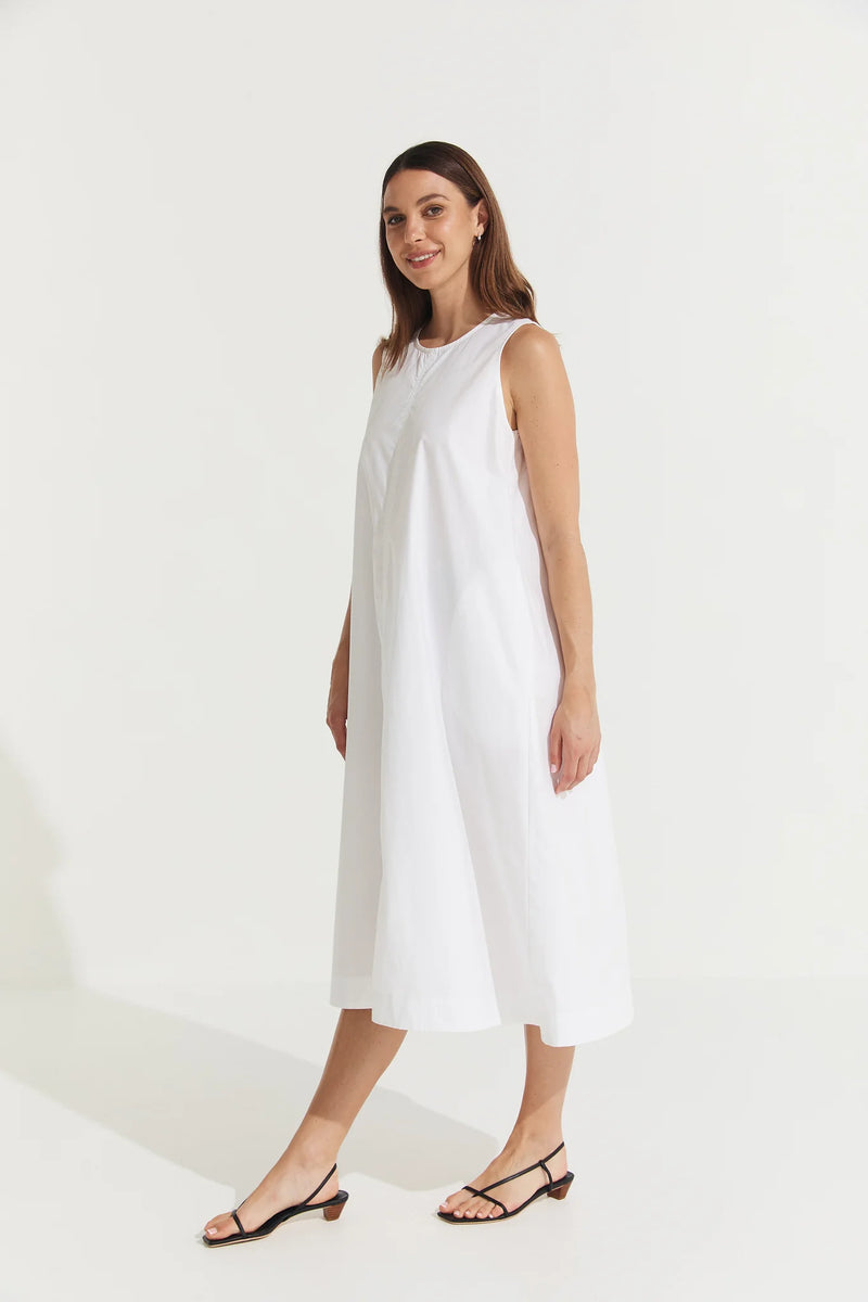 Montaigne Delphine Dress - White