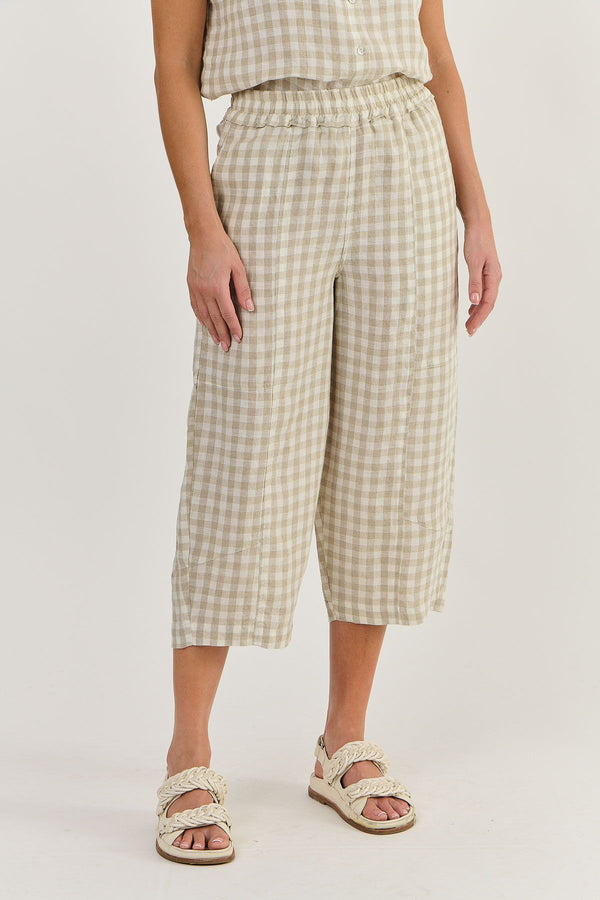 Linen Pants - Nougat