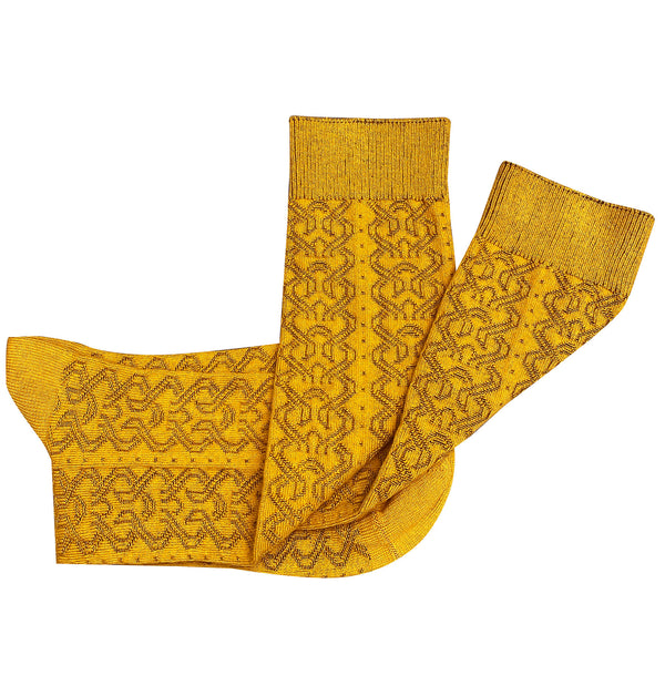Cotton Socks - Ornella Ochre