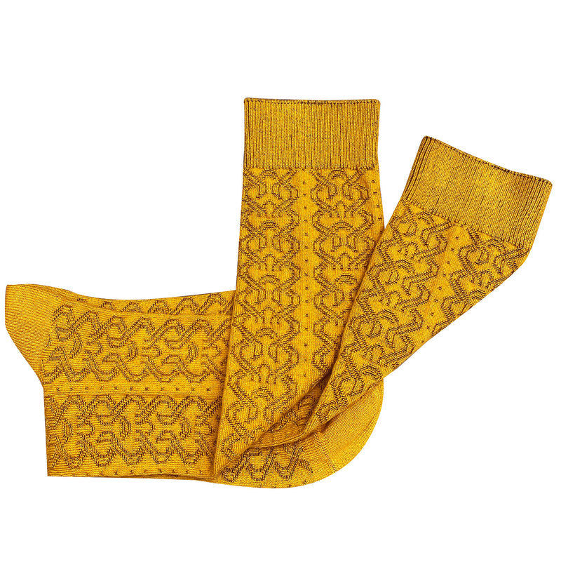 Cotton Socks - Ornella Ochre