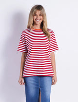 Brunswick Short Sleeve Tee - Red