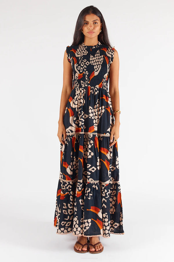 Toucan Maxi Multi Dress