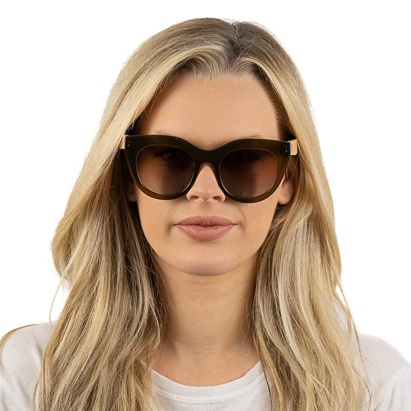 MILLA KHAKI SUNGLASSES