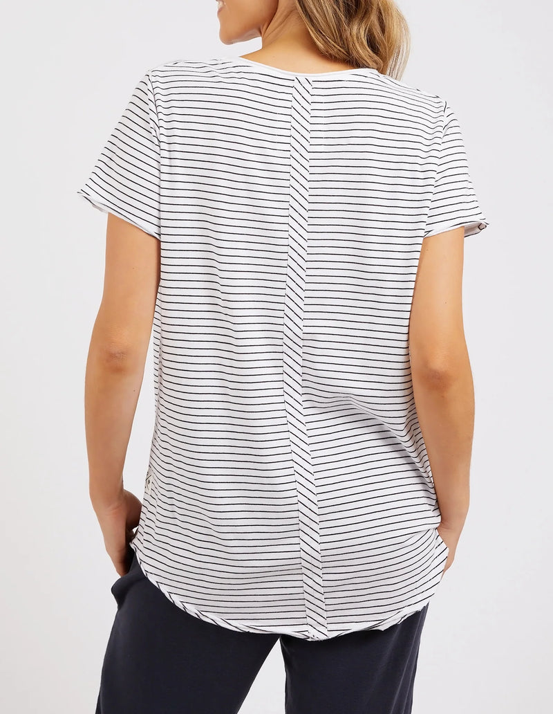 Fundamental Vee Tee - Stripe