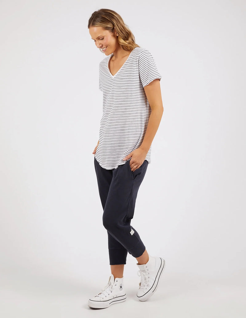 Fundamental Vee Tee - Stripe