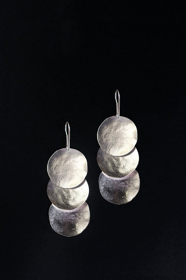 Turama Silver Earrings - Ewa Trabal Jewelry