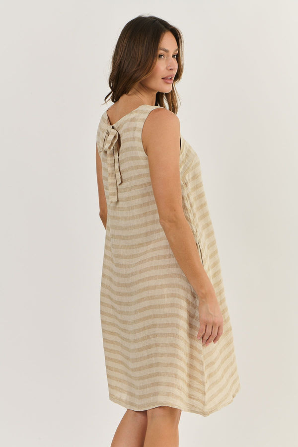 Linen Dress - Wafer