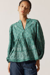 Locket of Love Top - Sage
