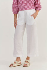 Linen Pants - White